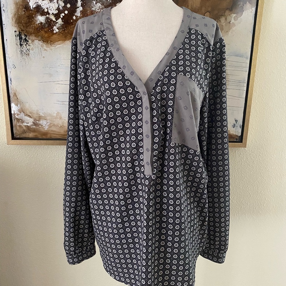 Merona long shelved blouse